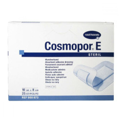 COSMOPOR Rychloobvaz E sterilní 10 x 8 cm 25 kusů