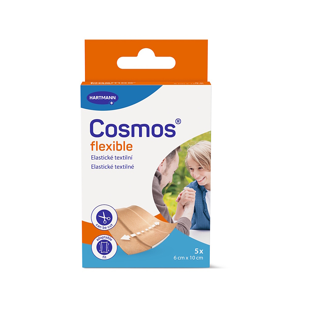 COSMOS Flexible pružná náplast 6 x 10 cm 5 kusů