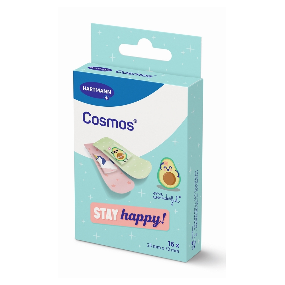 COSMOS Mr.Wonderful stay happy náplasti 16 kusů