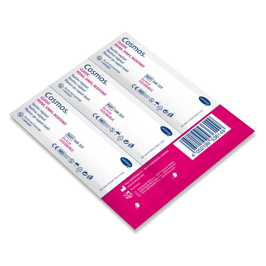 COSMOS Pevná 8 cm x 4 cm 3 ks