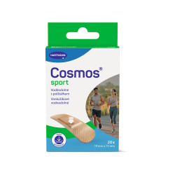 COSMOS Sport voděodolná náplast 19 x 72 mm 20 kusů