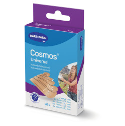 COSMOS Water-resistant voděodolná náplast 5 velikostí 20 kusů