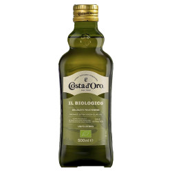 COSTA D’ORO Evoo biologico nefiltrovaný olivový olej 500 ml