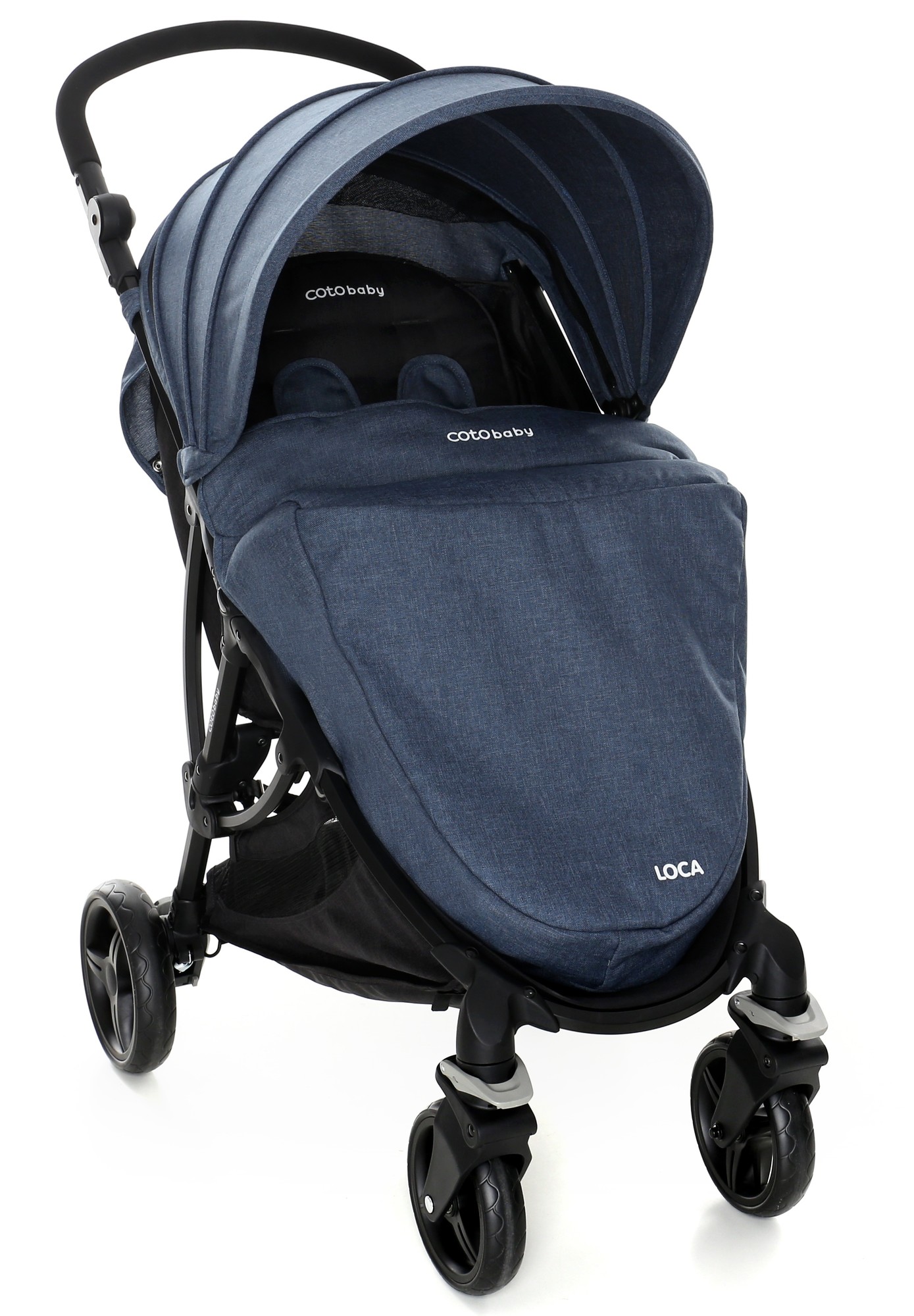 Coto baby Sportovní kočárek LOCA LUX - jeans