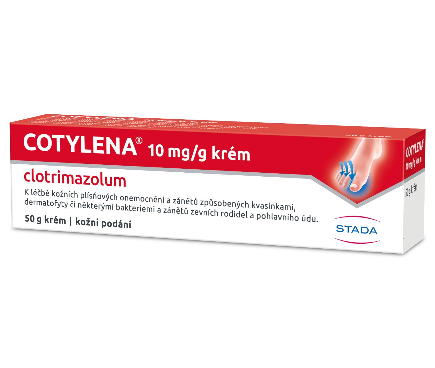 Cotylena 10 mg/g krém 50 g