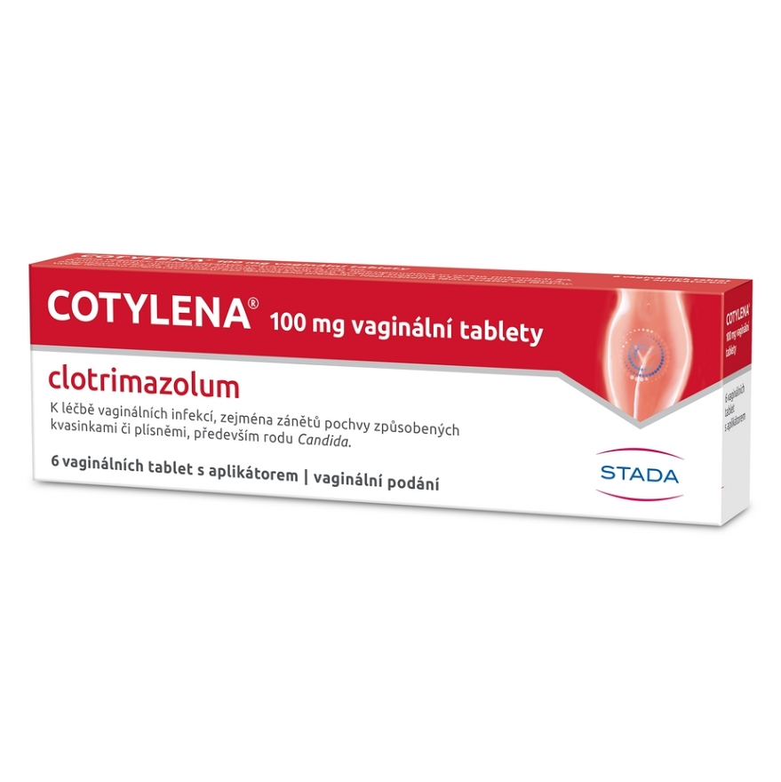 COTYLENA 100mg 6 vaginálních tablet