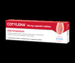 COTYLENA 100mg vaginální tablety 6 ks