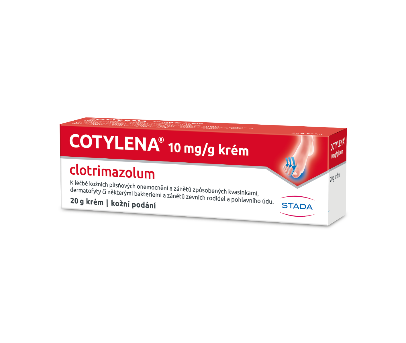 Cotylena 10mg/g krém 20 g