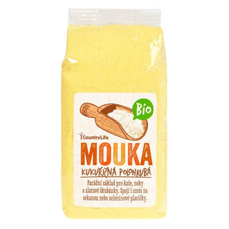 COUNTRY LIFE Mouka kukuřičná polohrubá BIO 400 g