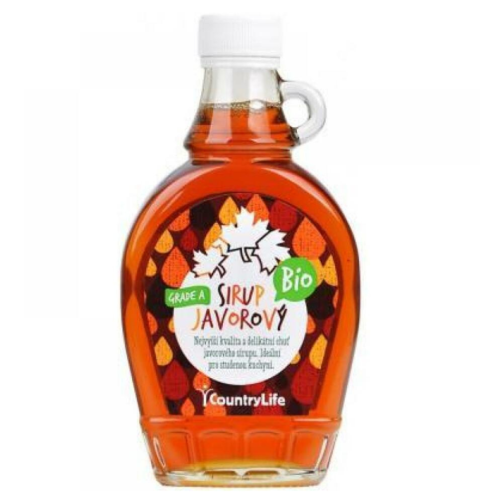 COUNTRY LIFE Sirup javorový Grade A BIO 250 ml