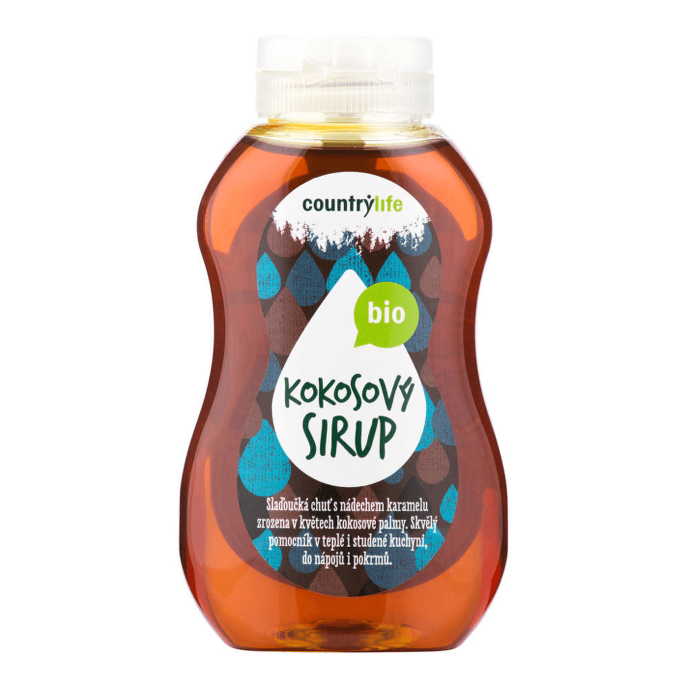 COUNTRY LIFE Sirup kokosový BIO 250 ml