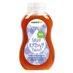 Country Life Sirup rýžový tmavý BIO 250 ml