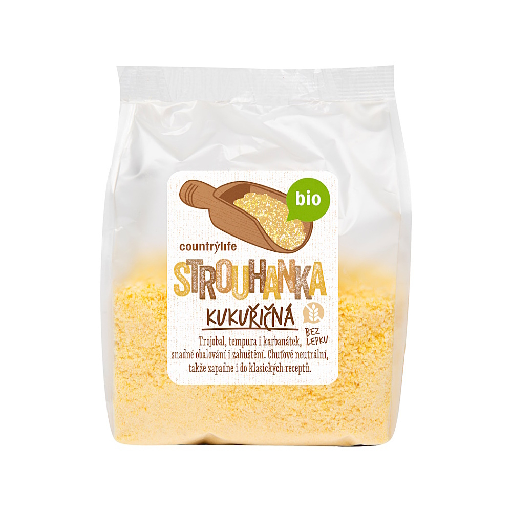 COUNTRY LIFE Strouhanka kukuřičná BIO 200 g