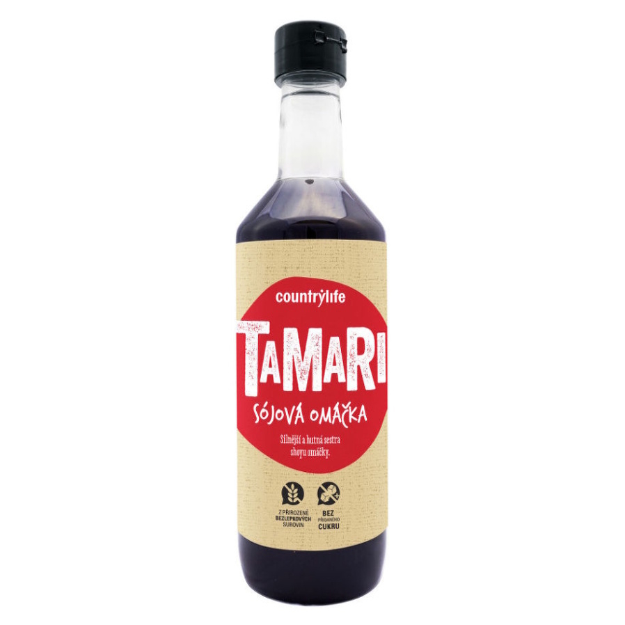 COUNTRY LIFE Tamari sójová omáčka 500 ml