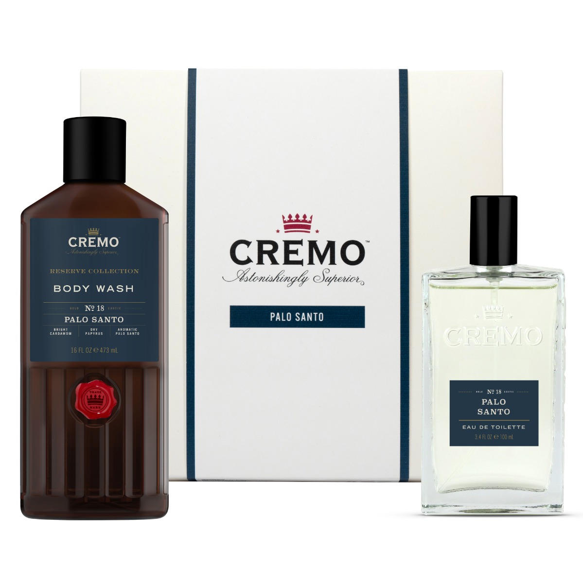 Cremo Palo Santo dárková sada pro muže 2 ks