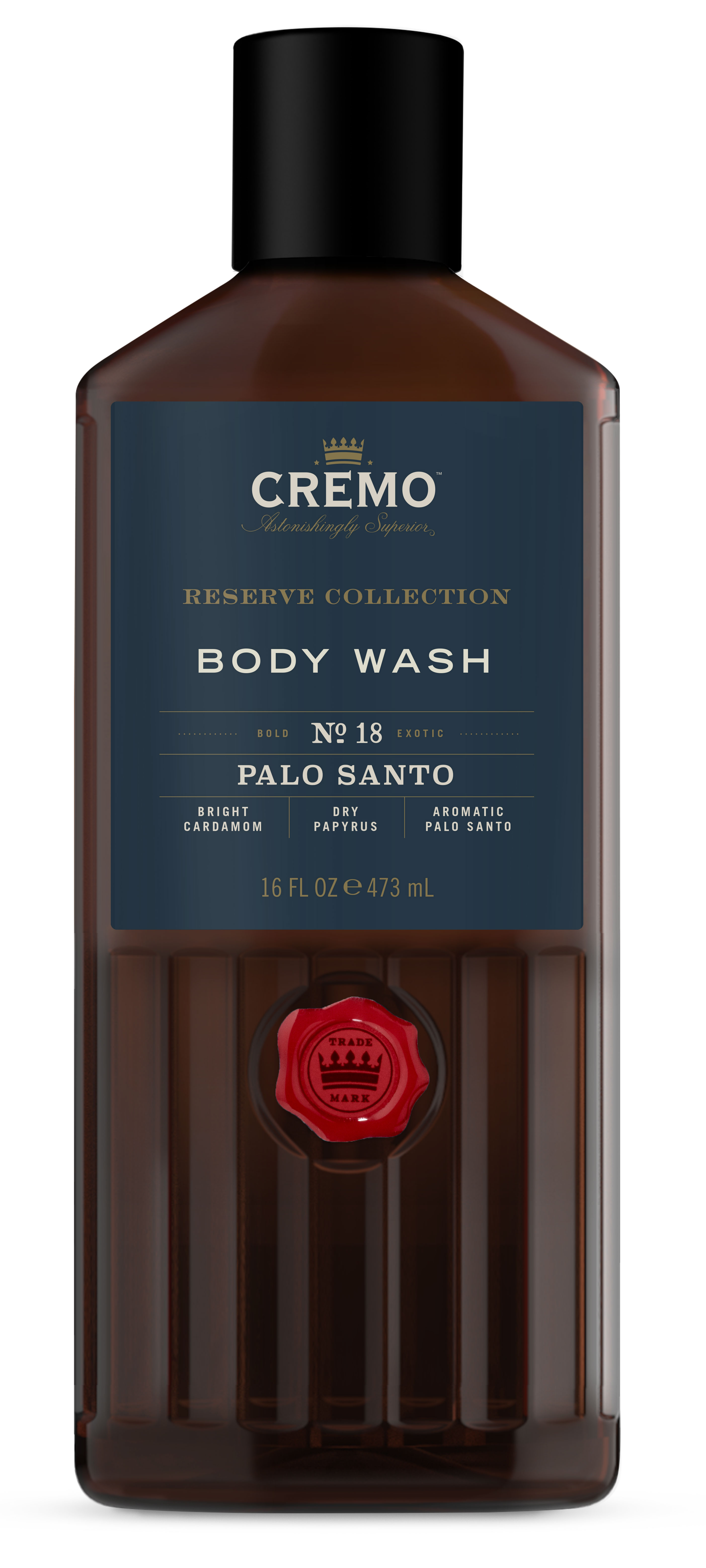 Cremo Palo Santo sprchový gel pro muže 473 ml
