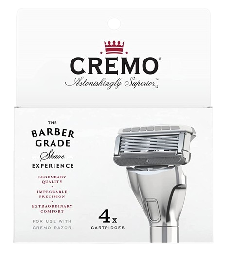 CREMO The Barber Grade náhradní hlavice 4 ks