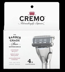 CREMO The Barber Grade náhradní hlavice 4 ks