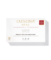 Crescina Transdermic péče na podporu růstu vlasů a proti vypadávání (stupeň 500) ženy 20x3,5 ml