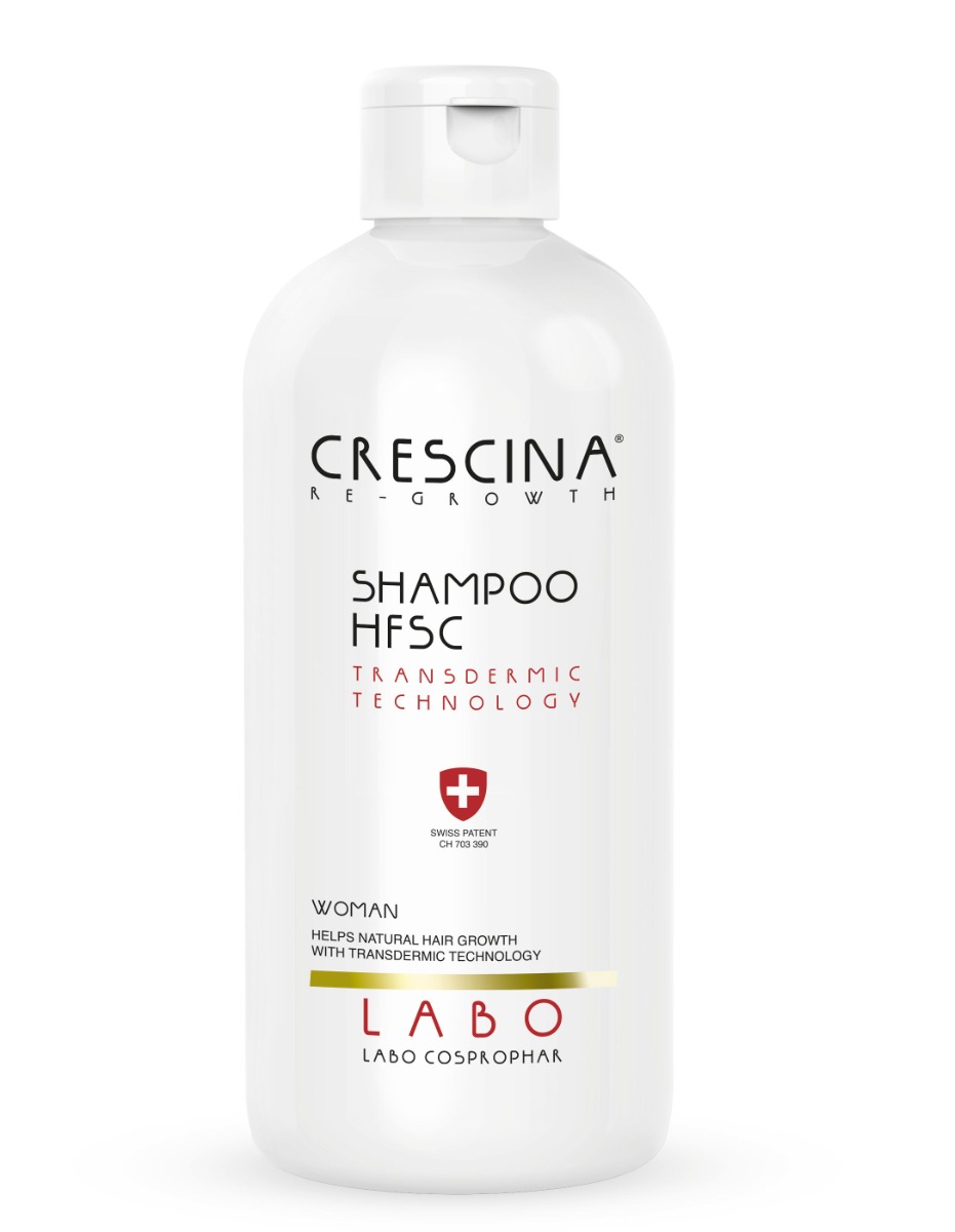 Crescina Transdermic šampon proti řídnutí vlasů pro ženy 500 ml
