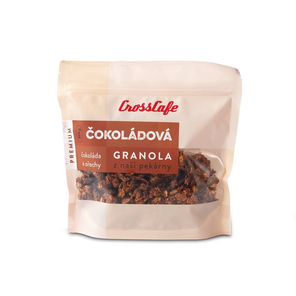 CrossCafe Čokoládová granola 300 g