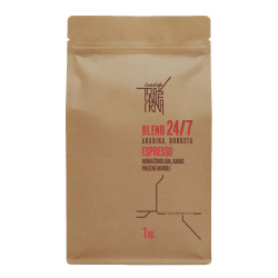 CrossCafe Pražírna Blend 70% Arabica 30% Robusta zrnková káva 1 kg