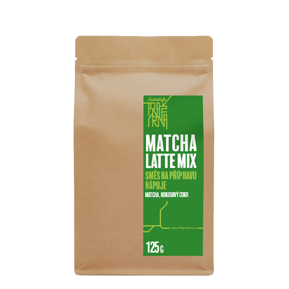 CrossCafe Pražírna Matcha Latte Mix 125 g