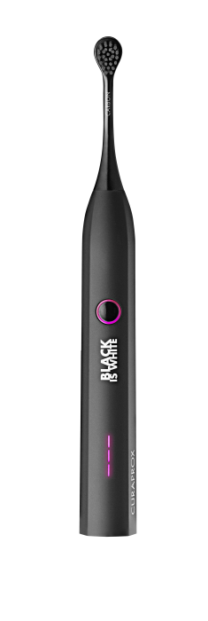 CURAPROX Hydrosonický kartáček Black is White