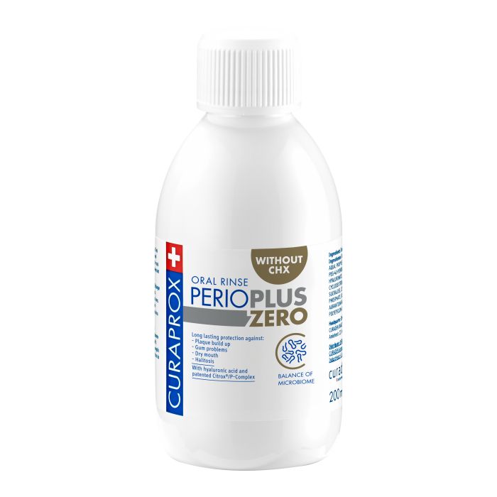 Curaprox Perio Plus+ Zero ústní voda 200 ml