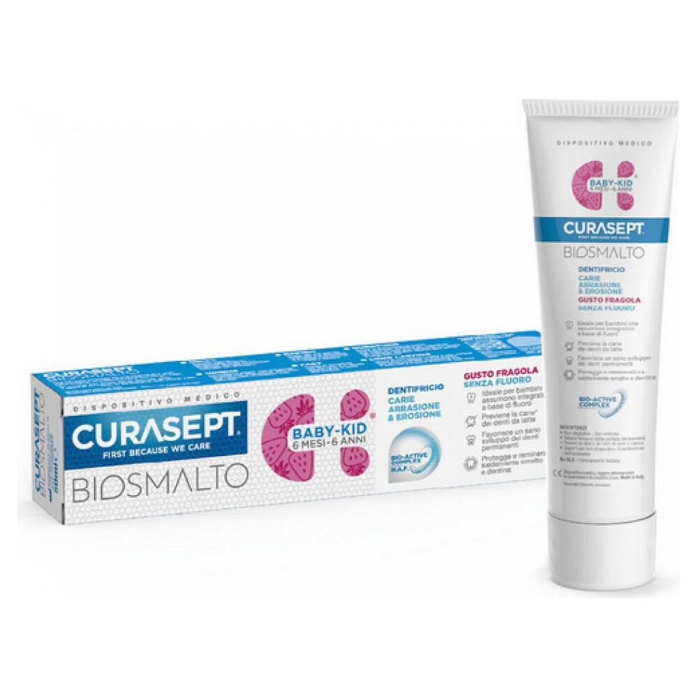 CURASEPT Biosmalto baby abraze & eroze bez fluoridu jahoda 50 ml