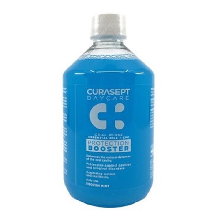 CURASEPT Daycare booster frozen mint ústní voda 500 ml