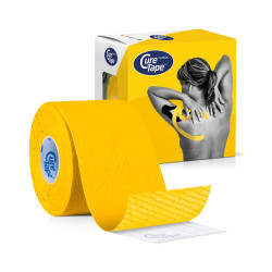 CureTape Classic 5 cm x 5 m kineziologický tejp žlutý