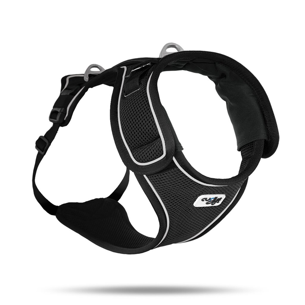 Curli Postroj pro psy Belka Black M, 20-30 kg