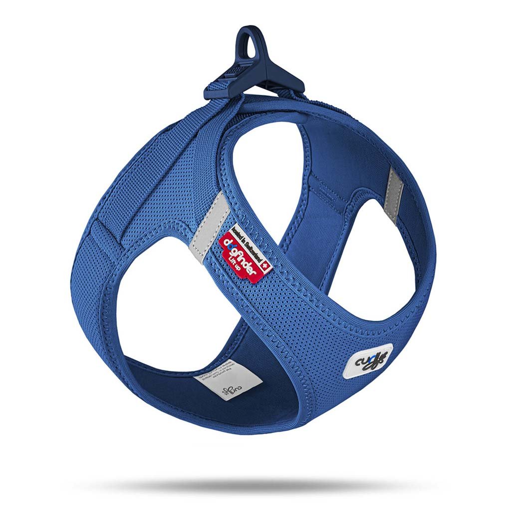 Curli Postroj pro psy se sponou Air-Mesh Blue L, 8-13 kg