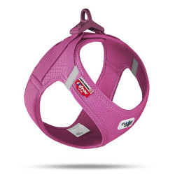 Curli Postroj pro psy se sponou Air-Mesh Fuchsia 2XS, 2-4 kg