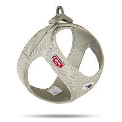 Curli Postroj pro psy se sponou Air-Mesh Light Tan 3XS, 2-4 kg