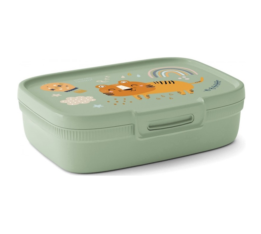 Curver Dóza Snap Box 1,3 l 1 ks zelená dekor