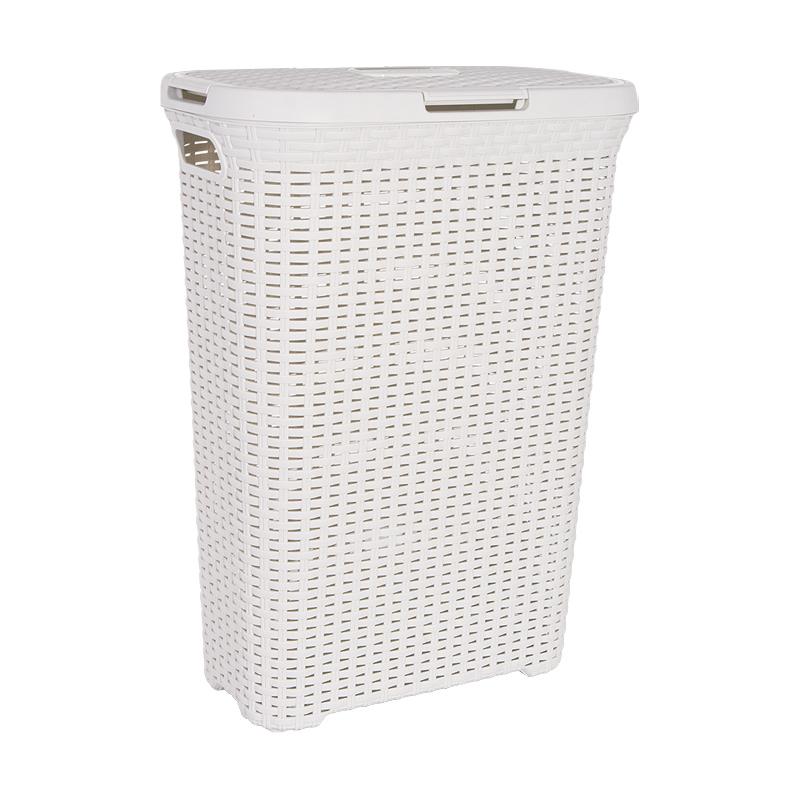 Curver Koš na prádlo Style 40L krémově bílý