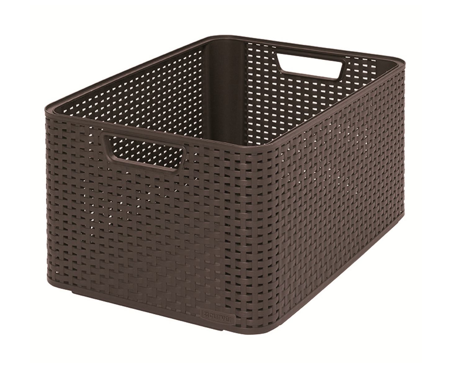 Curver Úložný box Rattan Style2 S 1 ks hnědý