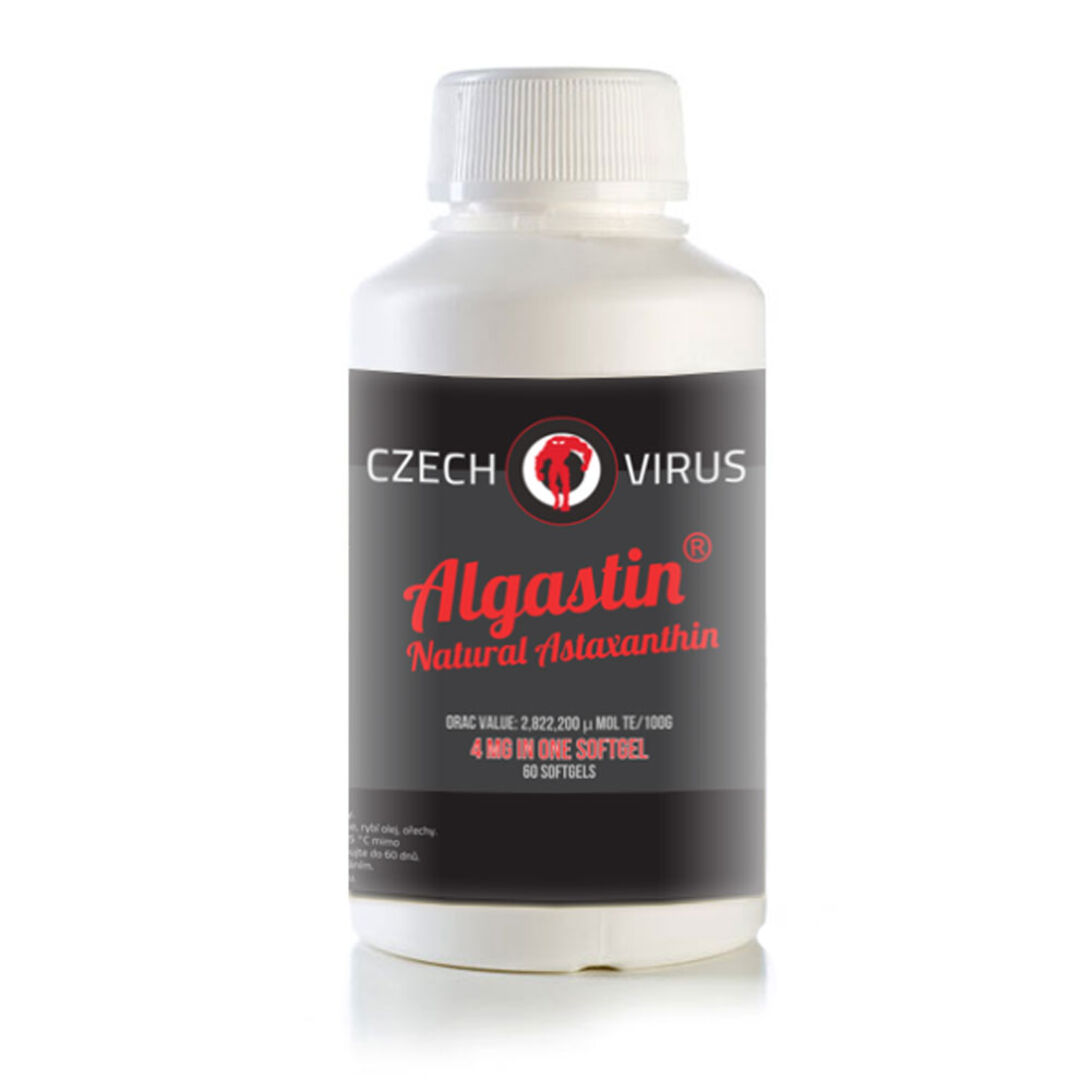 Czech Virus Algastin Natural Astaxanthin - 60 kapslí