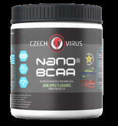 CZECH VIRUS Nano BCAA kyselé jablko 500 g