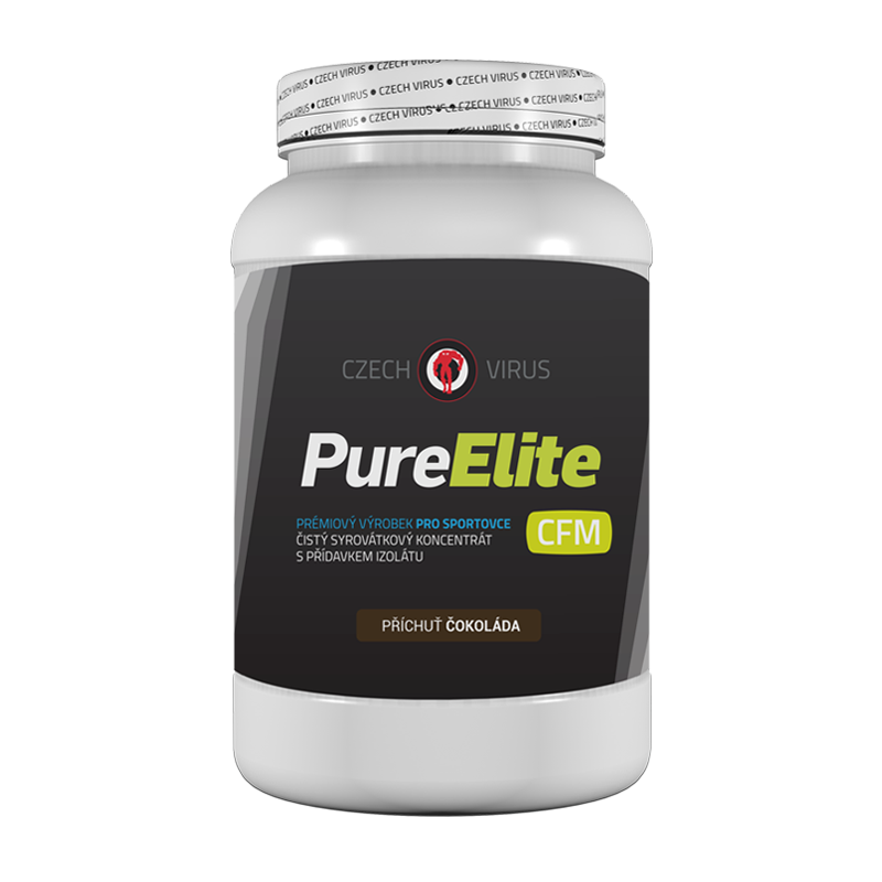 CZECH VIRUS Pure Elite CFM Čokoláda 1000 g