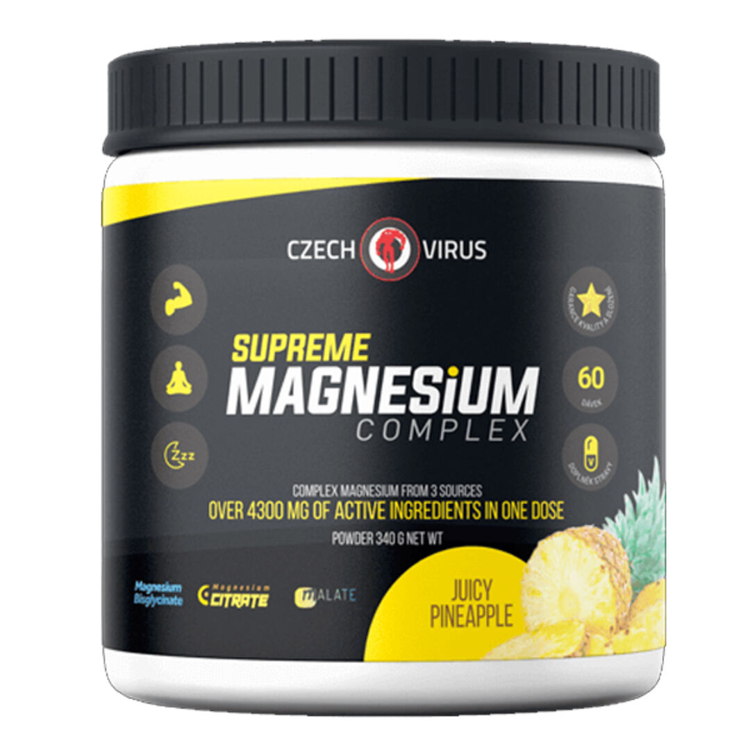 Czech Virus Supreme Magnesium Complex 340g - šťavnatý ananas