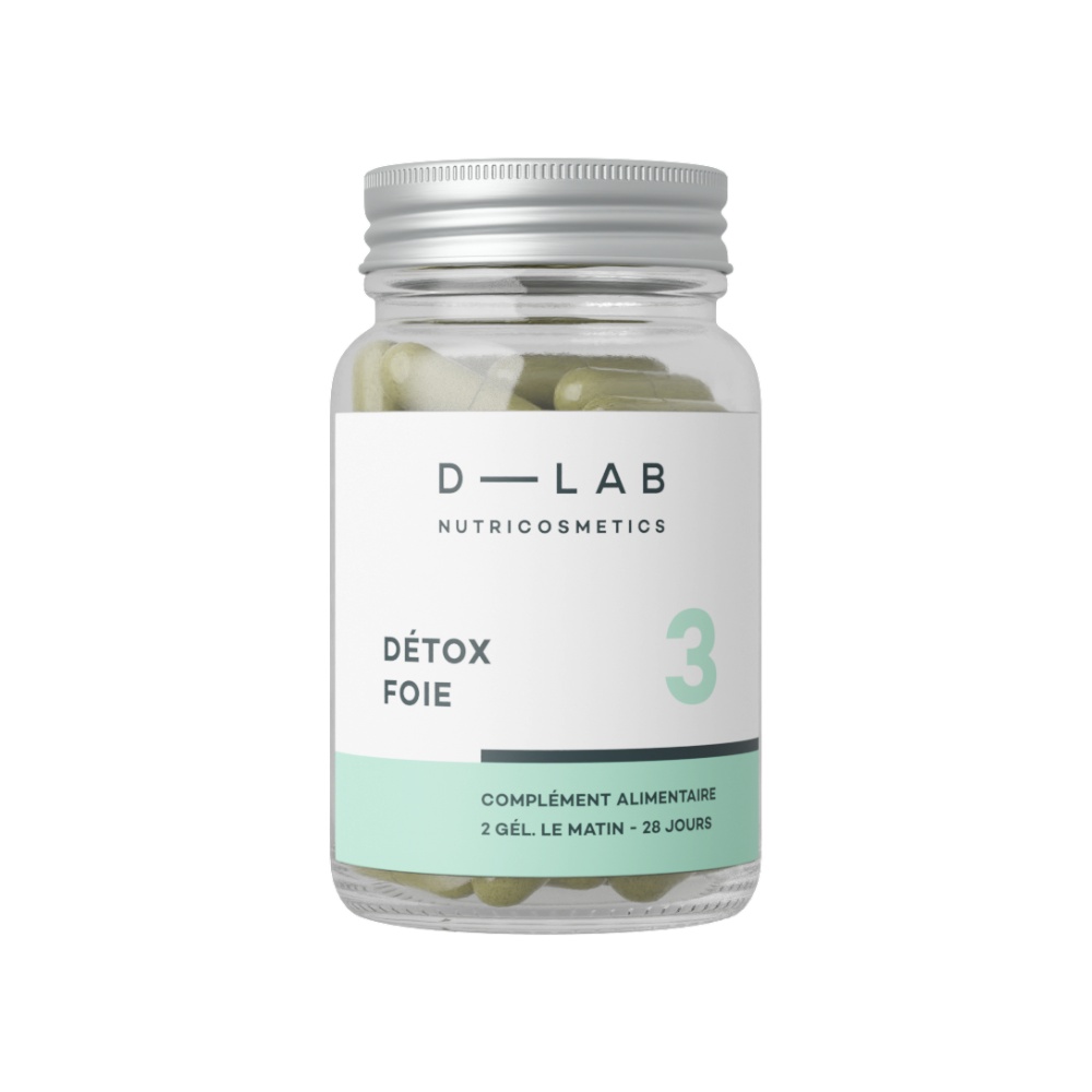 D-LAB Liver Detox očista organismu a jater 56 kapslí