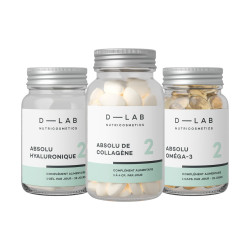 D-LAB Program Krásná pokožka Kolagen + Omega3 + Hyaluronová kyselina 84+28+28 kapslí