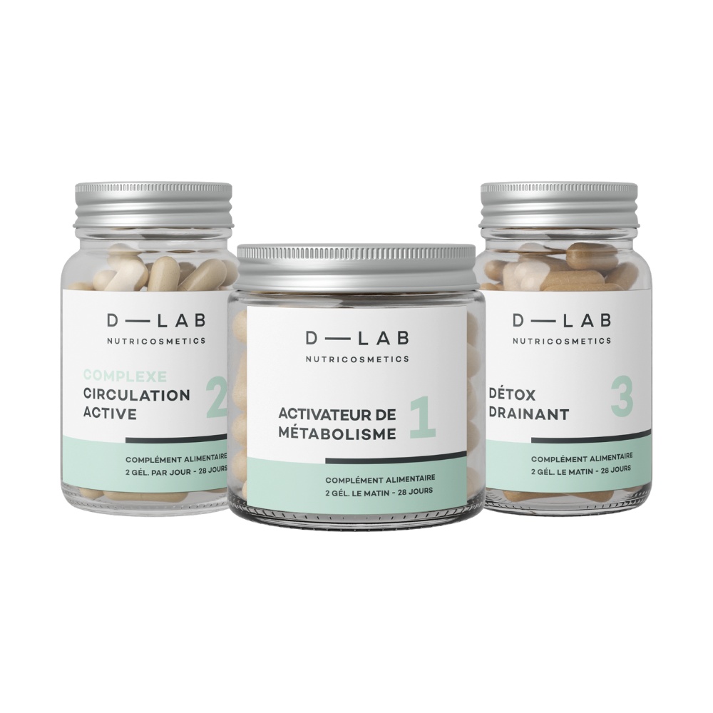 D-LAB Program Odvodnění Metabolism + Circulation + Draining 3x56 kapslí
