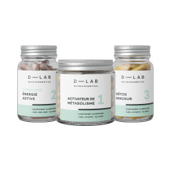 D-LAB Program Spalování tuků Metabolism + Energy + Detox 3x56 kapslí