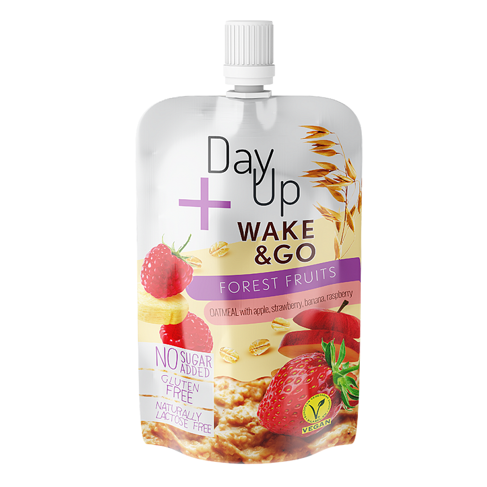 DAY UP Wake&go lesní ovoce s ovesnými vločkami 120 g