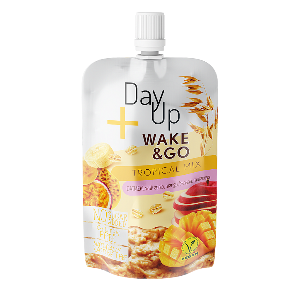 DAY UP Wake&go tropický mix a oves kapsička 120 g