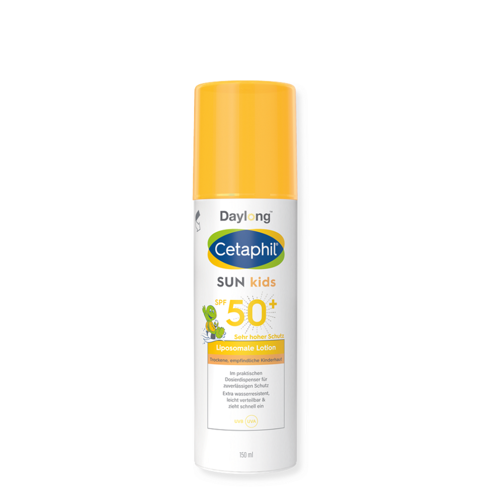 DAYLONG Cetaphil Kids Liposomální mléko na opalování  SPF50+  150 ml